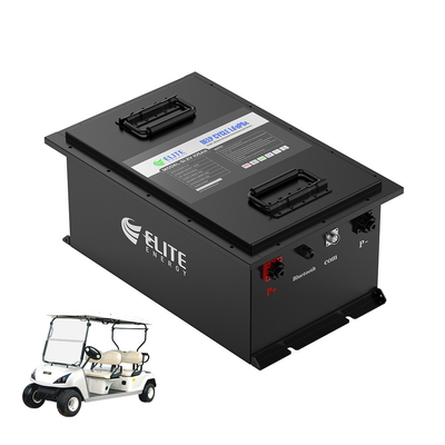 गोल्फ कार्ट के लिए उच्च वर्तमान 48V LiFePO4 बैटरी 51.2V 105Ah 160Ah